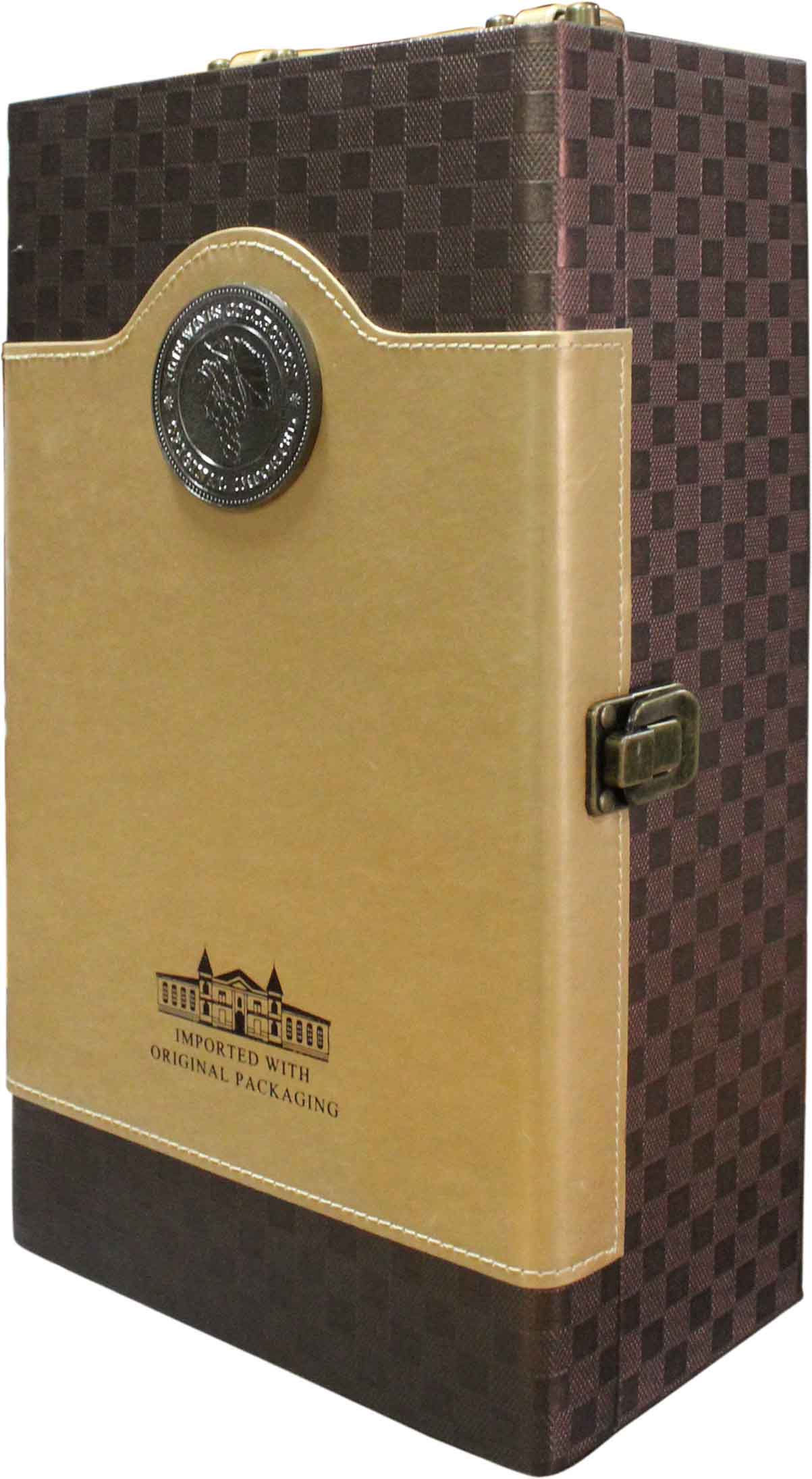 Luxury double leather box 