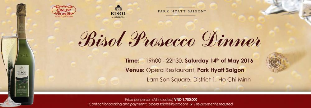 Bisol Prosecco Dinner