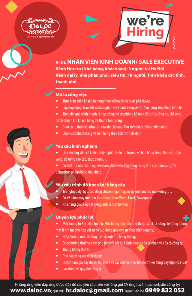 Tuyển dụng Nhân viên kinh doanh